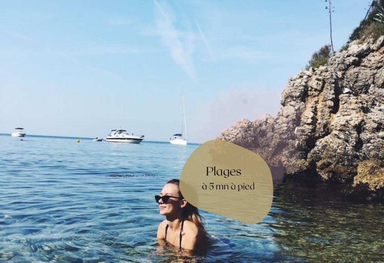 Vieil Antibes, Plage De Sable, Avec Parking Exteriör bild